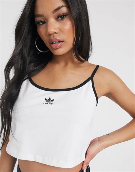 adidas crop top damen weiß|adidas crop tops girls.